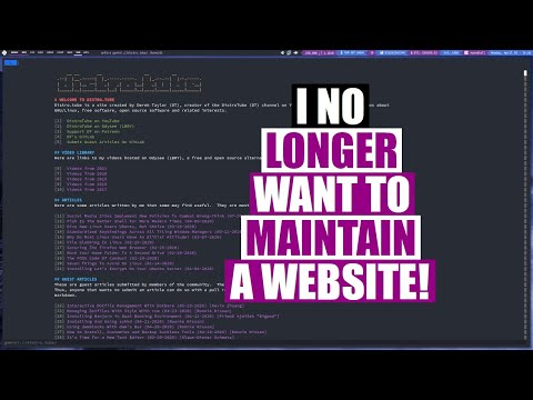 My Personal Website Will Now Be A Gemini Capsule